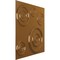 Ekena Millwork 19 5/8in. W x 19 5/8in. H Reece EnduraWall Decorative 3D Wall Panel Covers 2.67 Sq. Ft. WP20X20REDVG - alternate 5